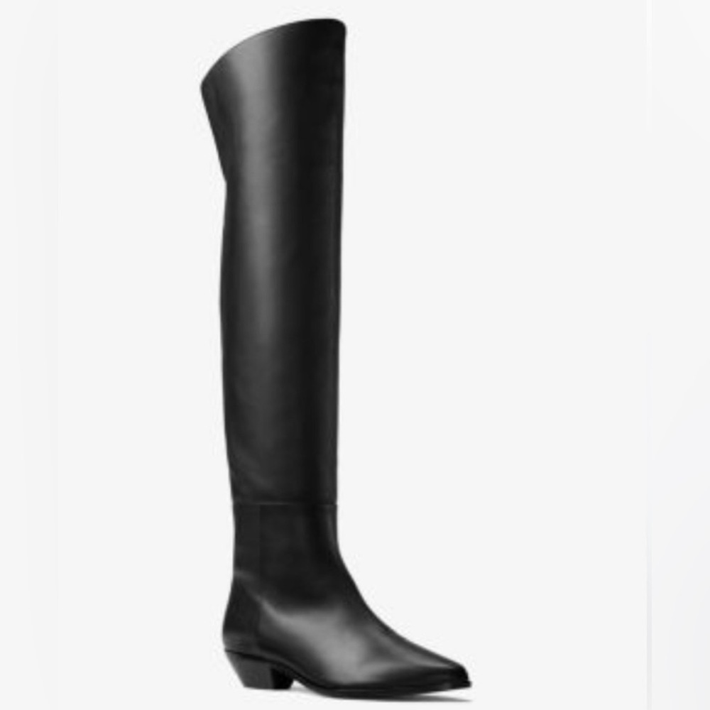 Michael Kors Collection Shelby Runway Over-the-Knee Boots Size 7 / 37.5